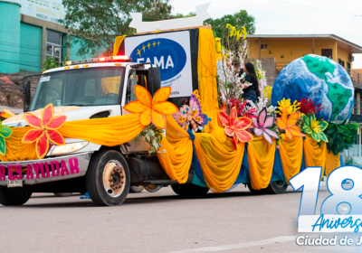 Desfile 189 aniversario ciudad de Juticalpa