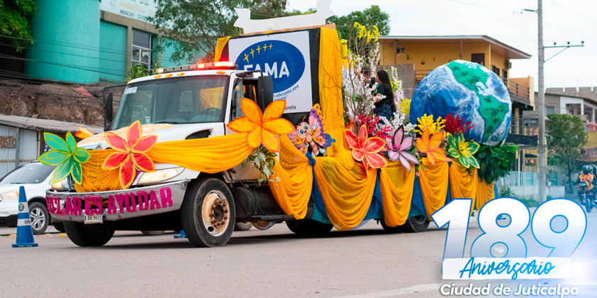 Desfile 189 aniversario ciudad de Juticalpa