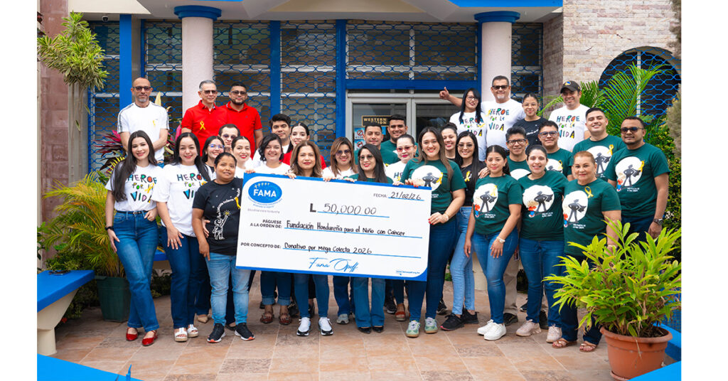FAMA OPDF se une a la Mega Colecta 2026 en apoyo a la niñez hondureña